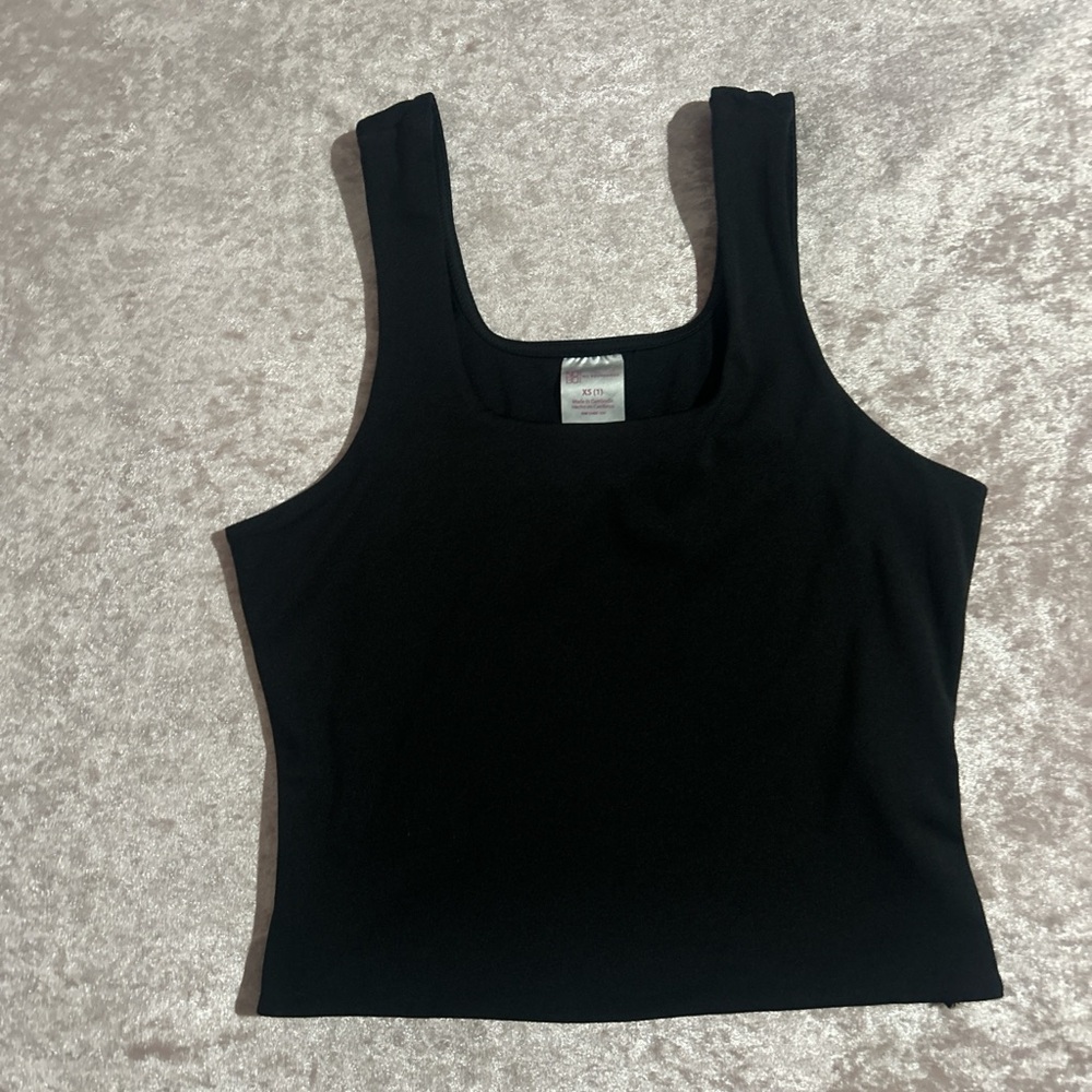 No Boundaries Classic Black Tank Top